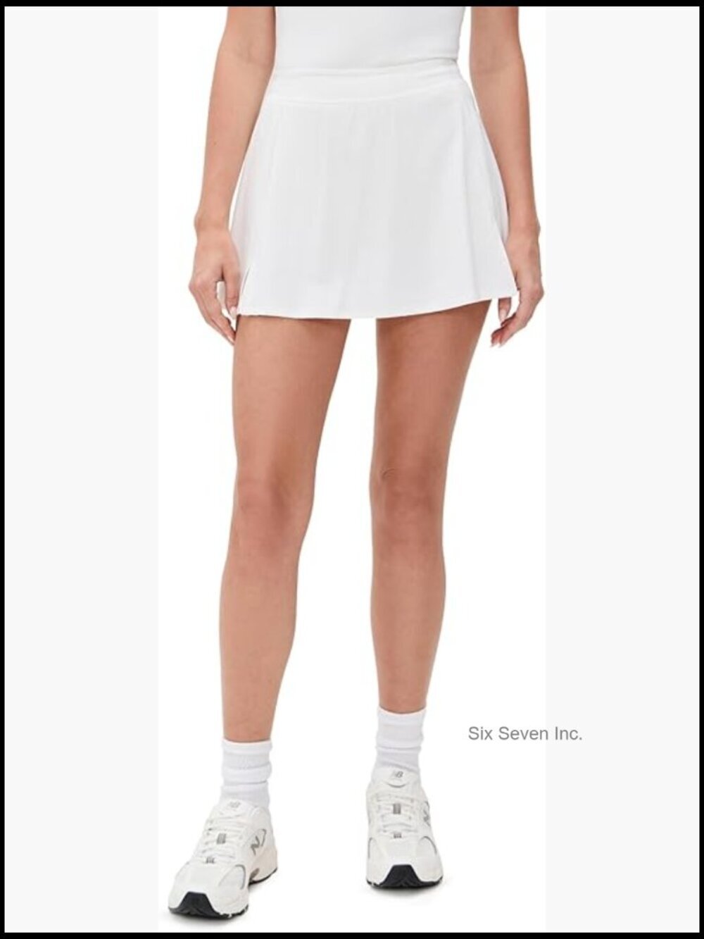High Waist Rigor Skort with Built-in Shorts